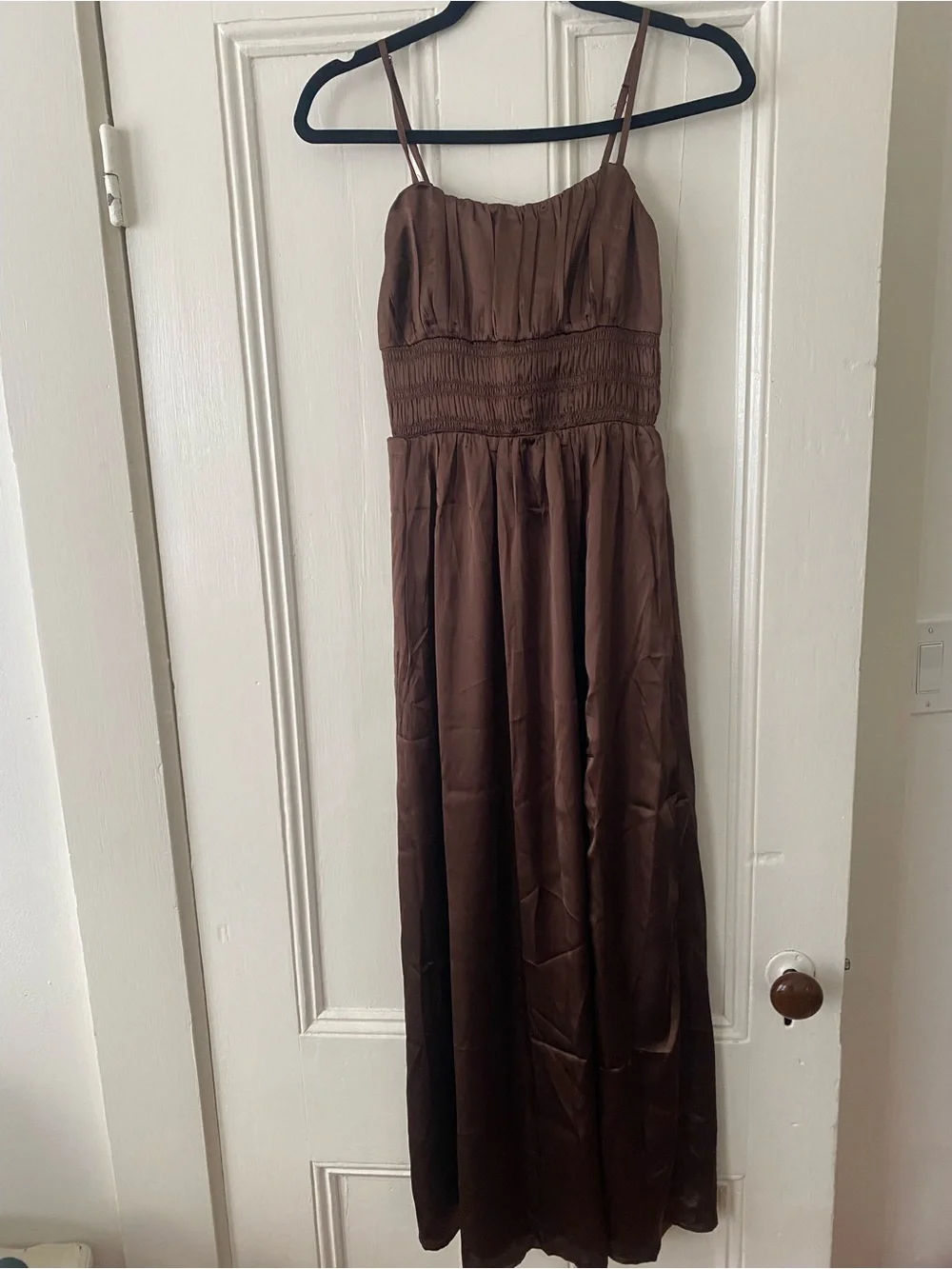 Abercrombie & Fitch satin maxi